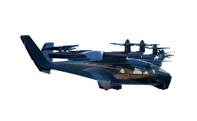 Archer Midnight eVTOL air taxi in flight